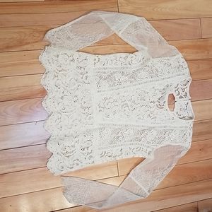 Lucky Brand lace top